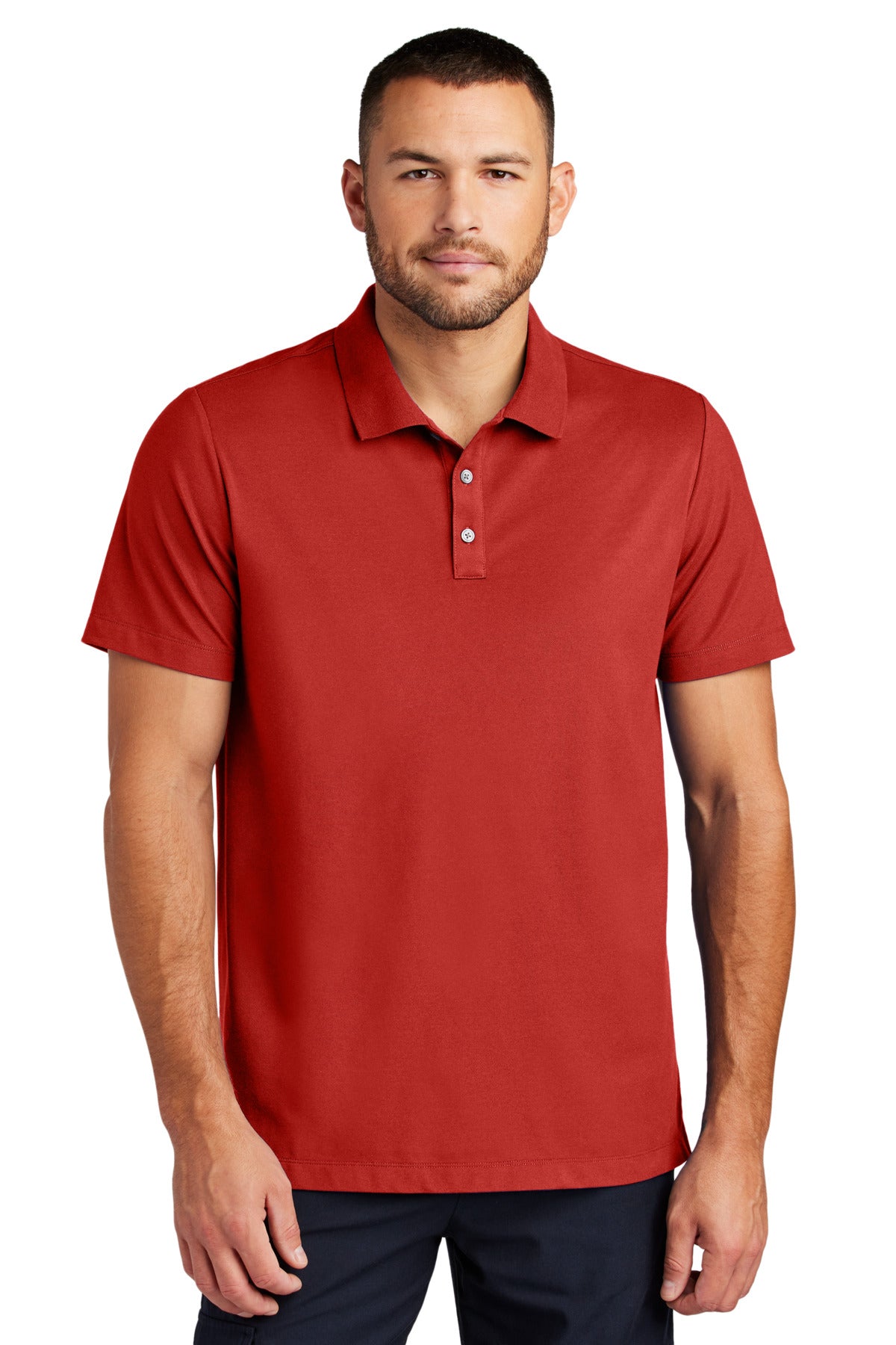 Custom Embroidery or DTF Print - Mercer+Mettle ®  Stretch Pique Polo MM1004
