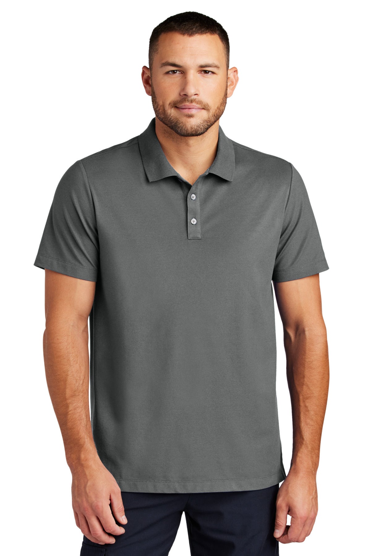 Custom Embroidery or DTF Print - Mercer+Mettle ®  Stretch Pique Polo MM1004