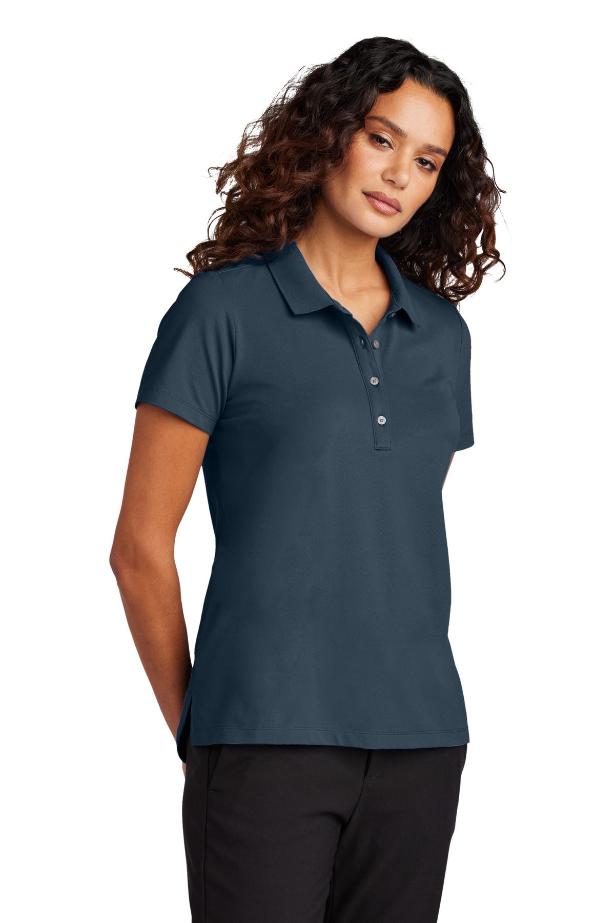 Custom Embroidered - Mercer+Mettle™ Women's Stretch Pique Polo MM1005