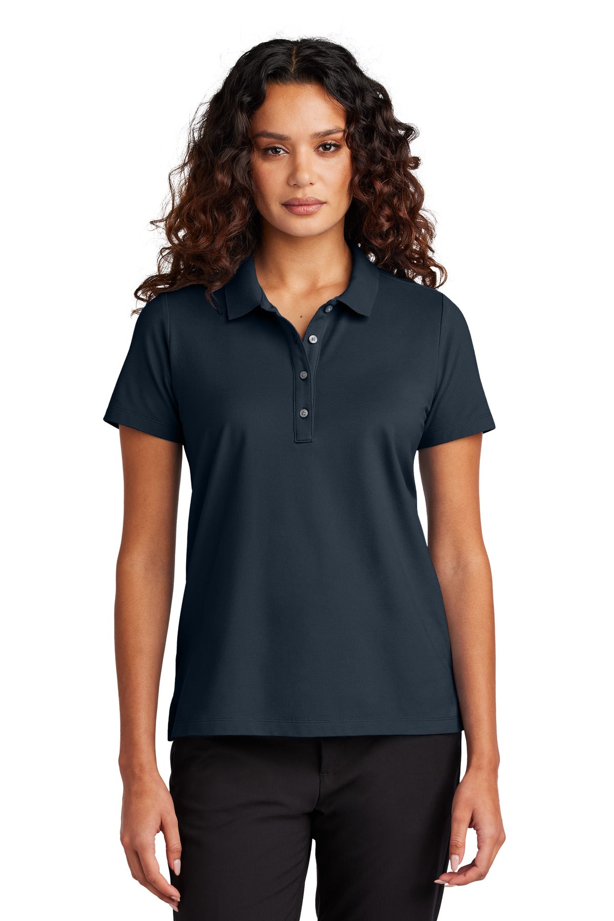 Custom Embroidery or DTF Print - Mercer+Mettle ®  Women's Stretch Pique Polo MM1005