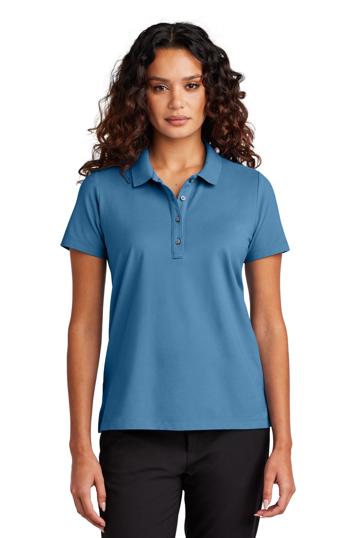 Custom Embroidery or DTF Print - Mercer+Mettle ®  Women's Stretch Pique Polo MM1005