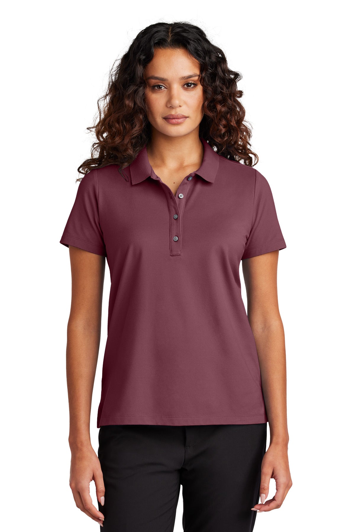 Custom Embroidery or DTF Print - Mercer+Mettle ®  Women's Stretch Pique Polo MM1005