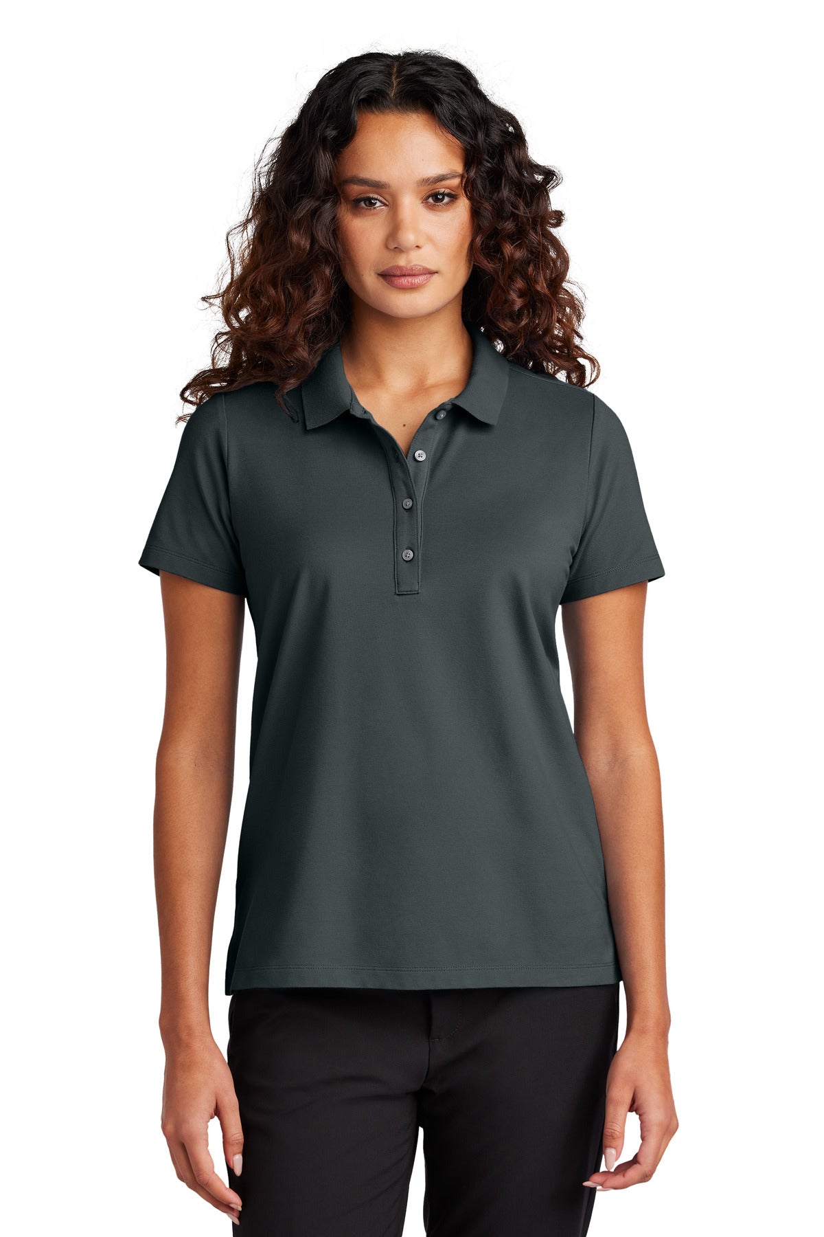 Custom Embroidery or DTF Print - Mercer+Mettle ®  Women's Stretch Pique Polo MM1005