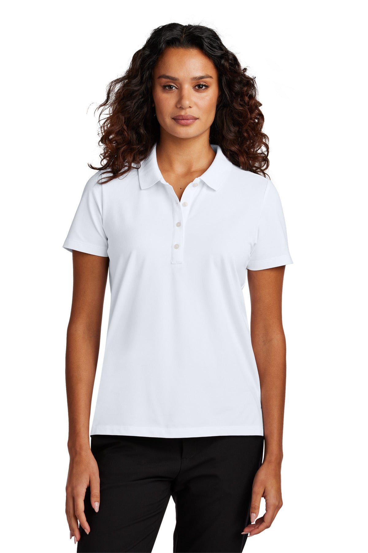 Custom Embroidery or DTF Print - Mercer+Mettle ®  Women's Stretch Pique Polo MM1005