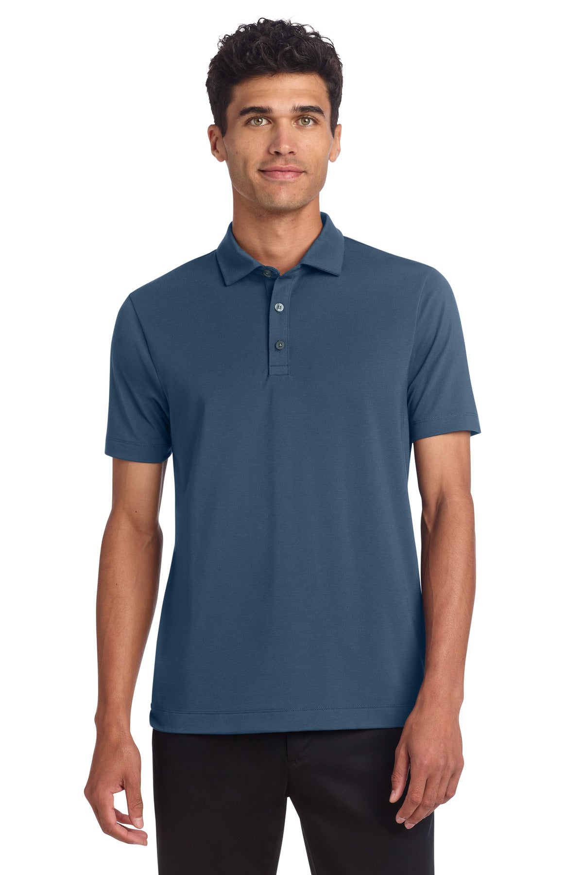 Custom Embroidery or DTF Print - Mercer+Mettle ®  Stretch Jersey Polo MM1014