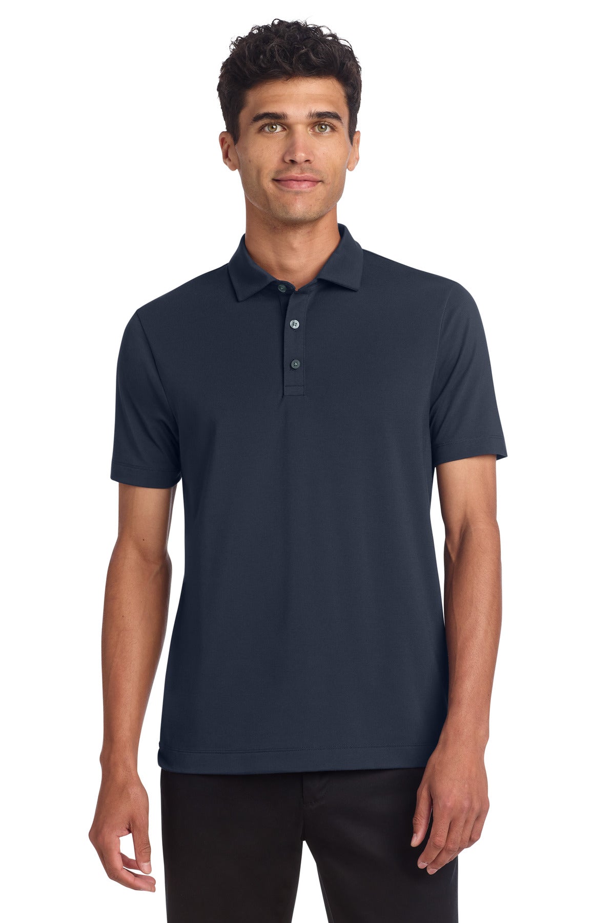 Custom Embroidery or DTF Print - Mercer+Mettle ®  Stretch Jersey Polo MM1014