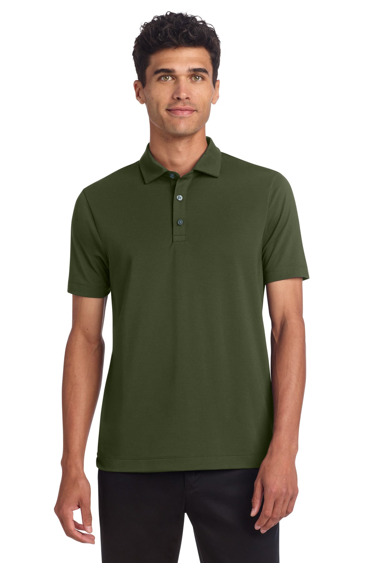 Custom Embroidery or DTF Print - Mercer+Mettle ®  Stretch Jersey Polo MM1014