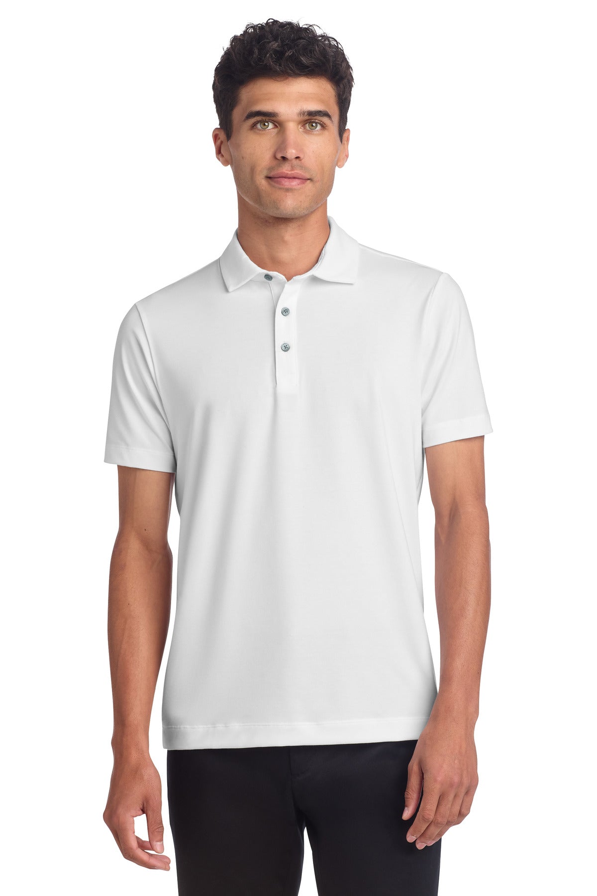 Custom Embroidery or DTF Print - Mercer+Mettle ®  Stretch Jersey Polo MM1014
