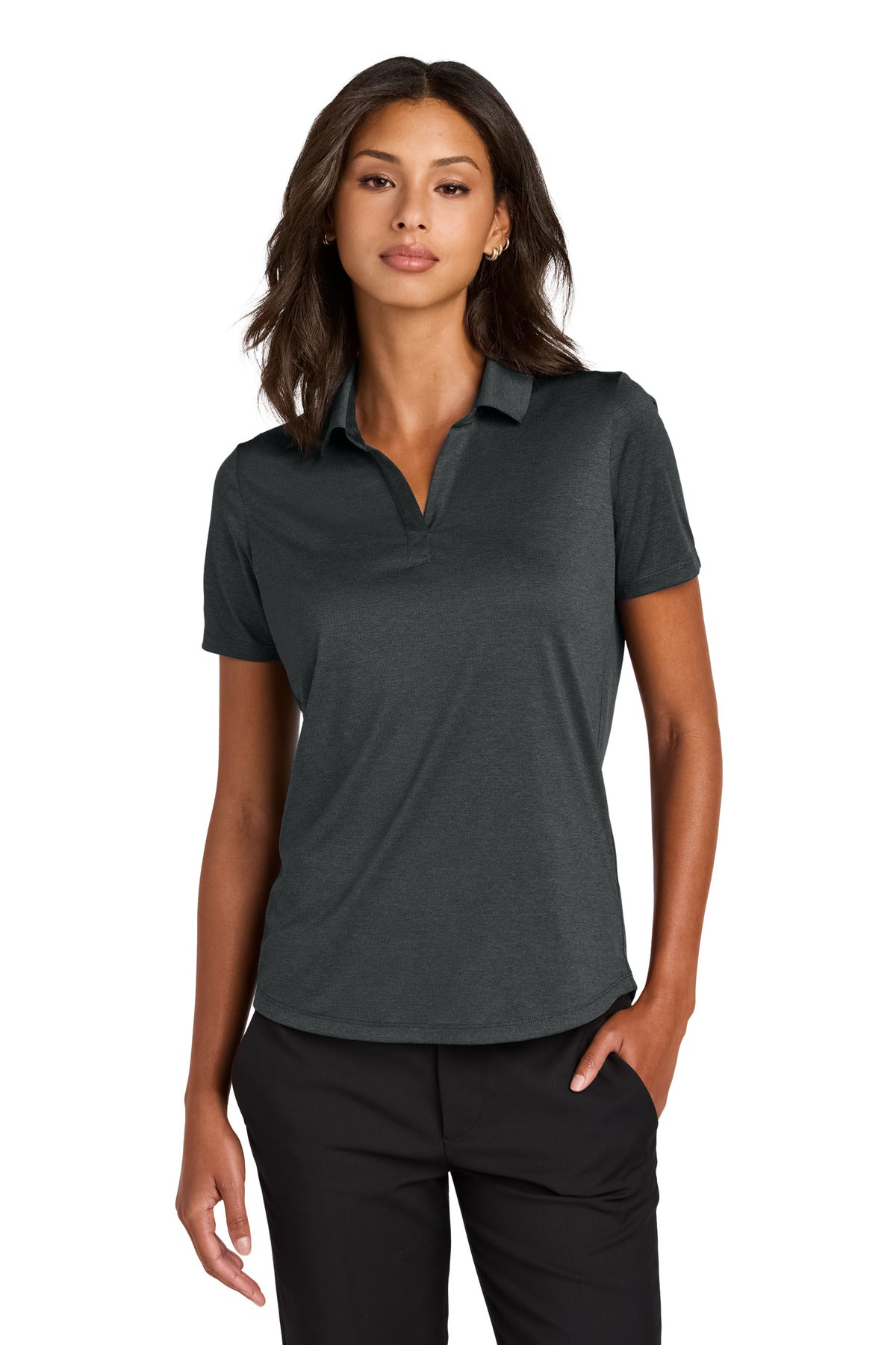 Custom Embroidery or DTF Print - Mercer+Mettle ®  Women's Recharge Jersey Polo MM1021