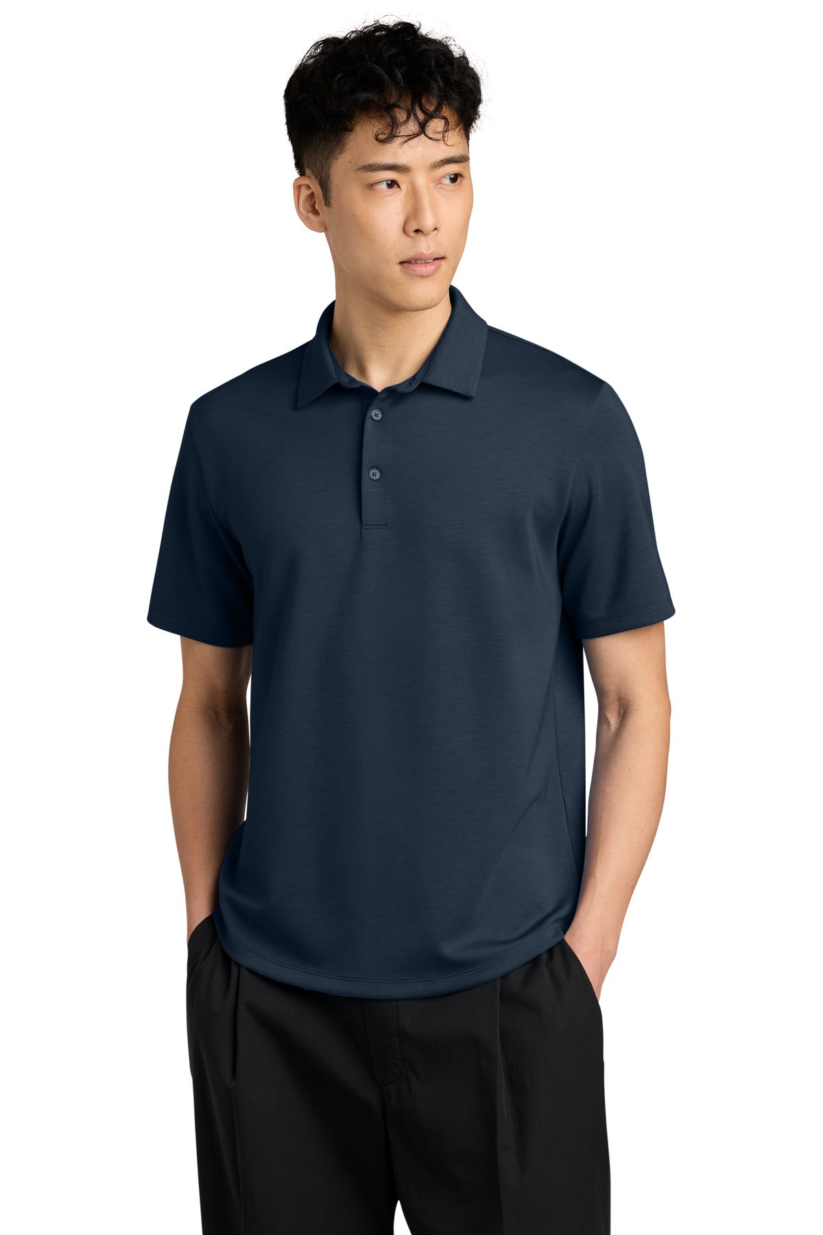 Custom Embroidery or DTF Print - Mercer+Mettle ®  Lite Spacer Polo MM1040