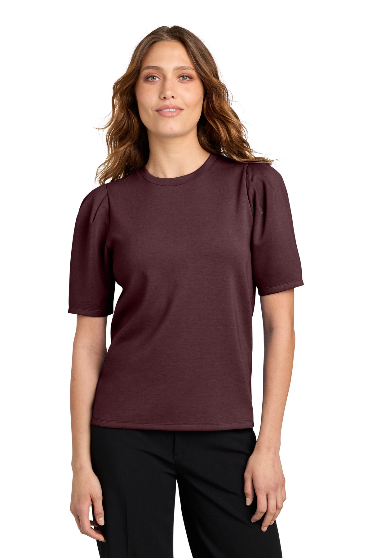 Custom Embroidery or DTF Print - Mercer+Mettle ®  Women's Short Sleeve Lite Spacer Top MM1041