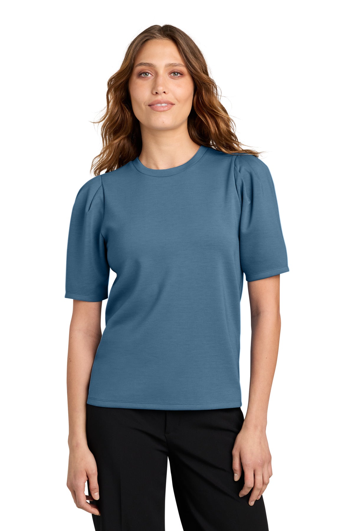 Custom Embroidery or DTF Print - Mercer+Mettle ®  Women's Short Sleeve Lite Spacer Top MM1041