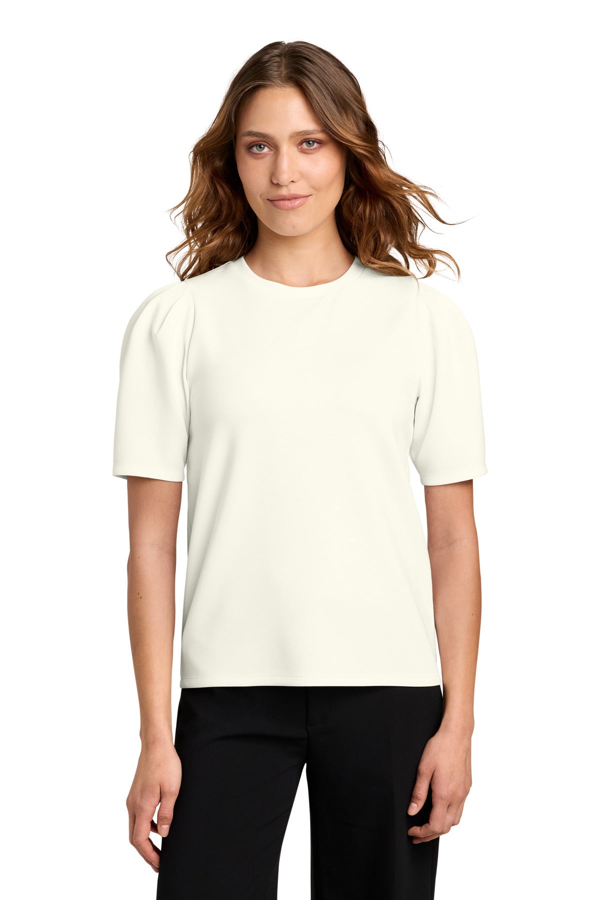 Custom Embroidery or DTF Print - Mercer+Mettle ®  Women's Short Sleeve Lite Spacer Top MM1041