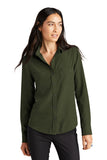 Custom Embroidered - Mercer+Mettle™ Women's Stretch Crepe Long Sleeve Camp MM2013