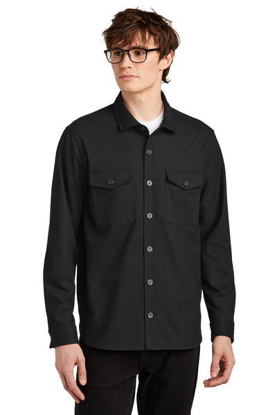 Custom Embroidered - Mercer+Mettle™ Long Sleeve Twill Overshirt MM2020