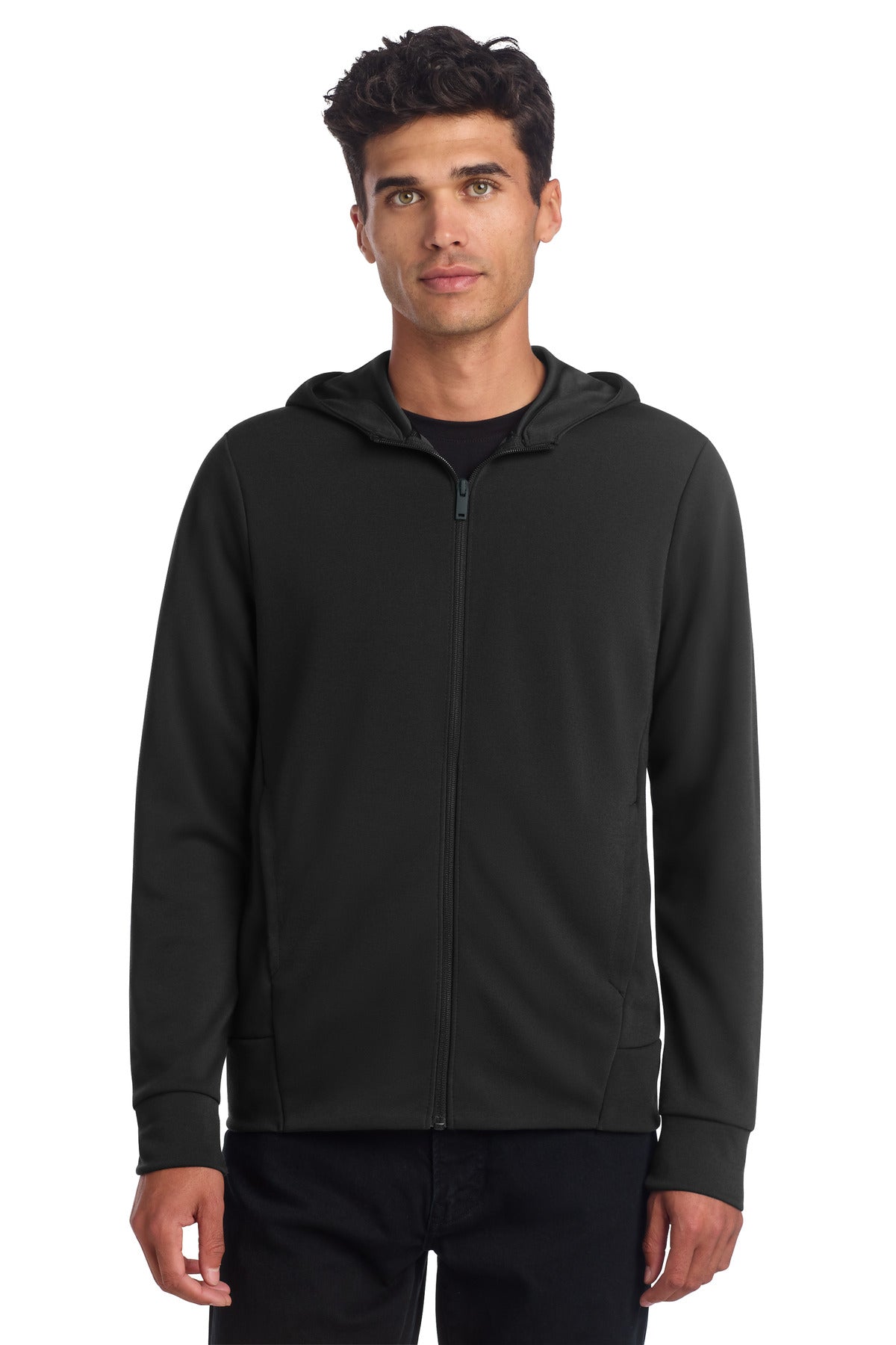 Custom Embroidery or DTF Print - Mercer+Mettle ®  Double-Knit Full-Zip Hoodie MM3002