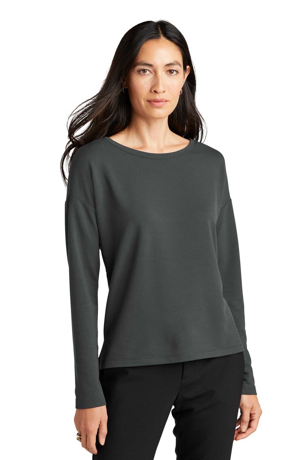 Custom Embroidered - Mercer+Mettle™ Women's Stretch Drop Shoulder Pullover MM3013