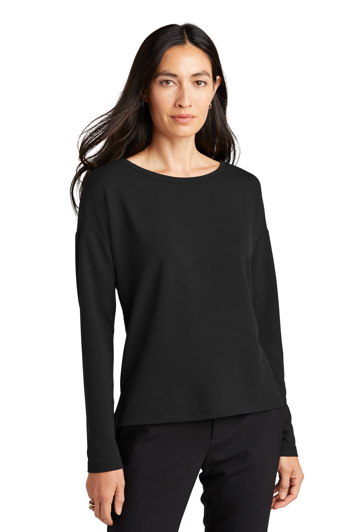 Custom Embroidered - Mercer+Mettle™ Women's Stretch Drop Shoulder Pullover MM3013