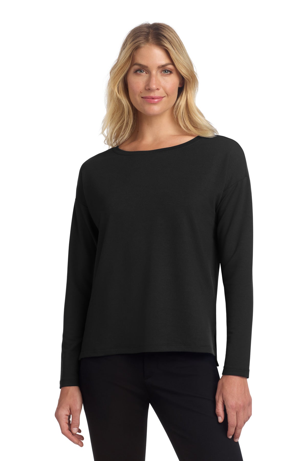 Custom Embroidery or DTF Print - Mercer+Mettle ®  Women's Stretch Drop Shoulder Pullover MM3013