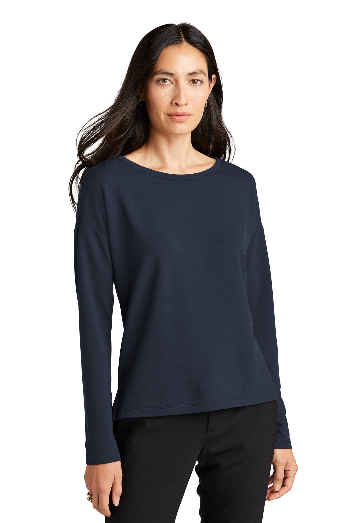 Custom Embroidered - Mercer+Mettle™ Women's Stretch Drop Shoulder Pullover MM3013