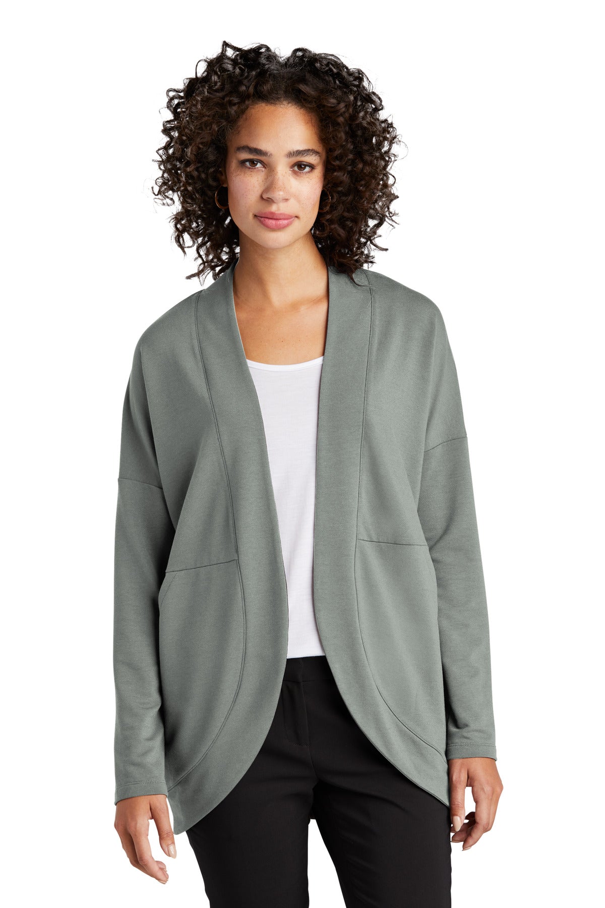 Custom Embroidered - Mercer+Mettle™ Women's Stretch Open-Front Cardigan MM3015