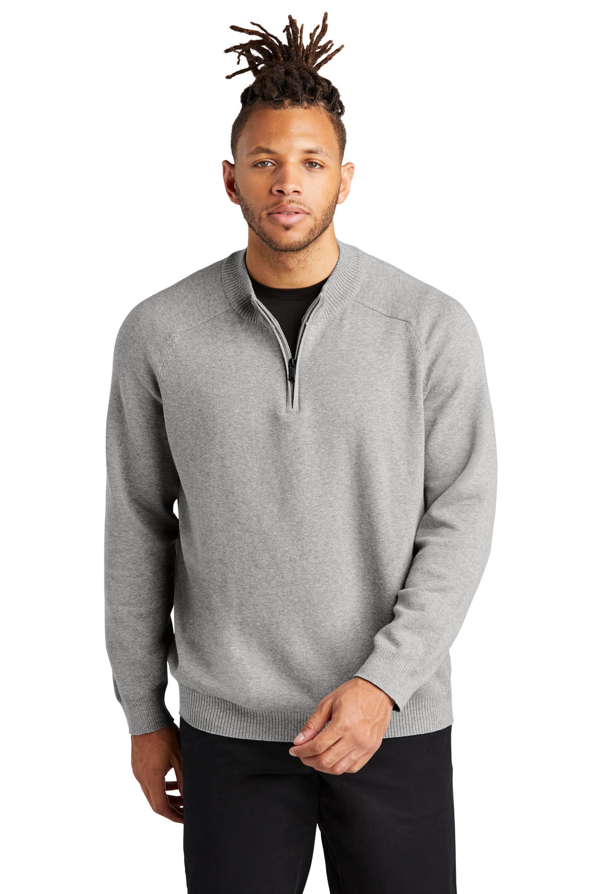Custom Embroidery or DTF Print - Mercer+Mettle ®  1/4-Zip Sweater MM3020