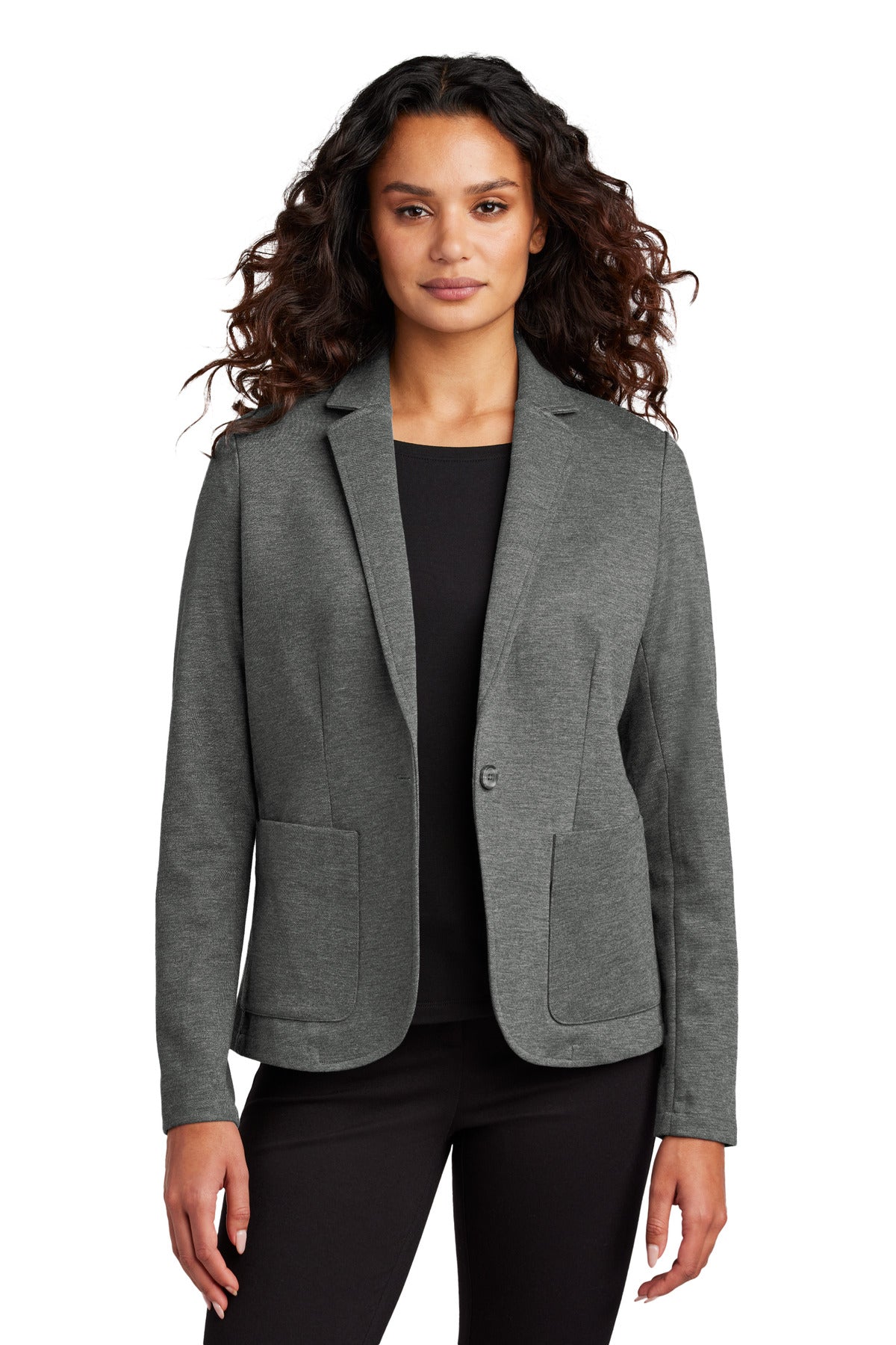 Custom Embroidery or DTF Print - Mercer+Mettle ®  Women's Relaxed Knit Blazer MM3031