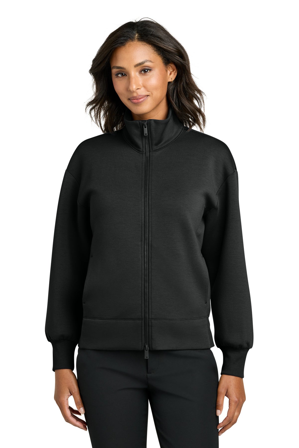 Custom Embroidery or DTF Print - Mercer+Mettle ®  Women's Soft Spacer Full-Zip MM3103