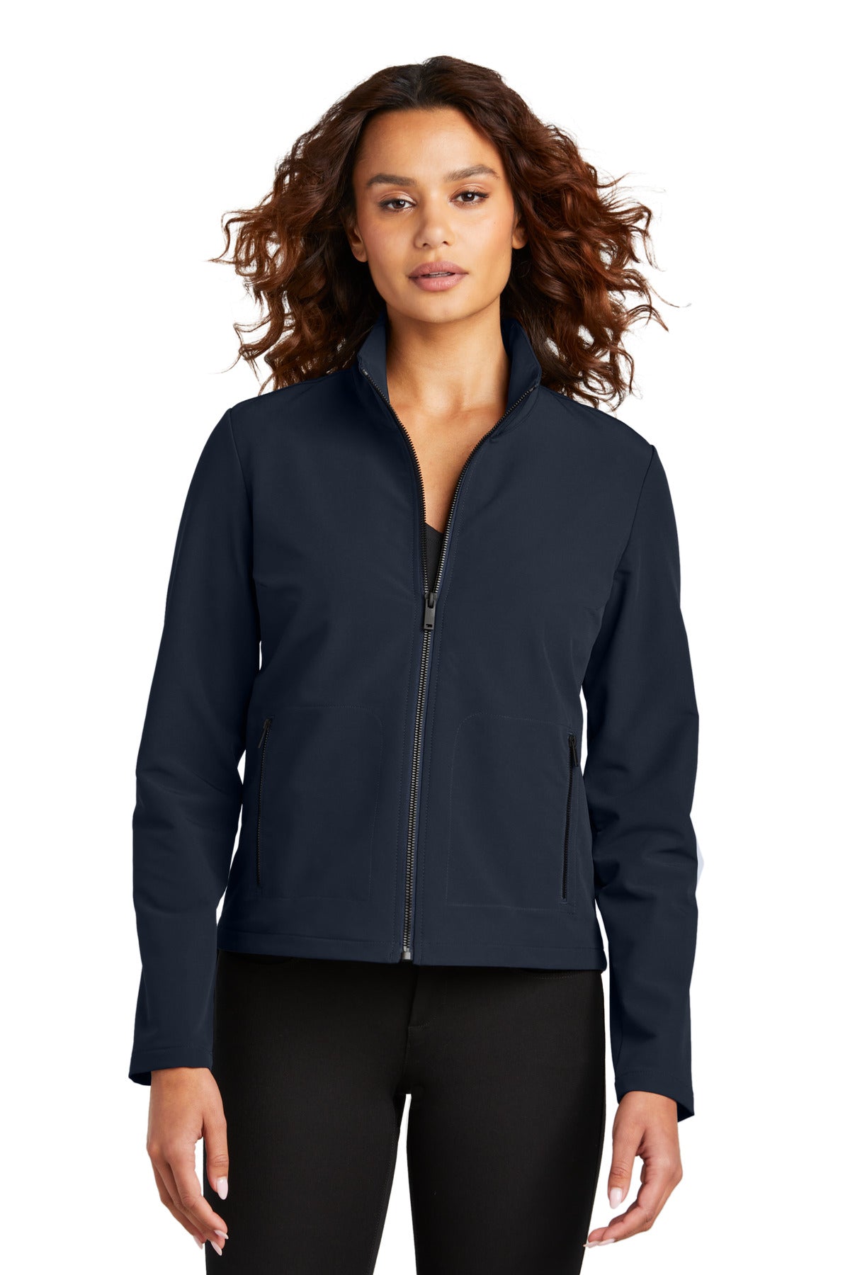 Custom Embroidered - Mercer+Mettle™ Women's Stretch Soft Shell Jacket MM7103