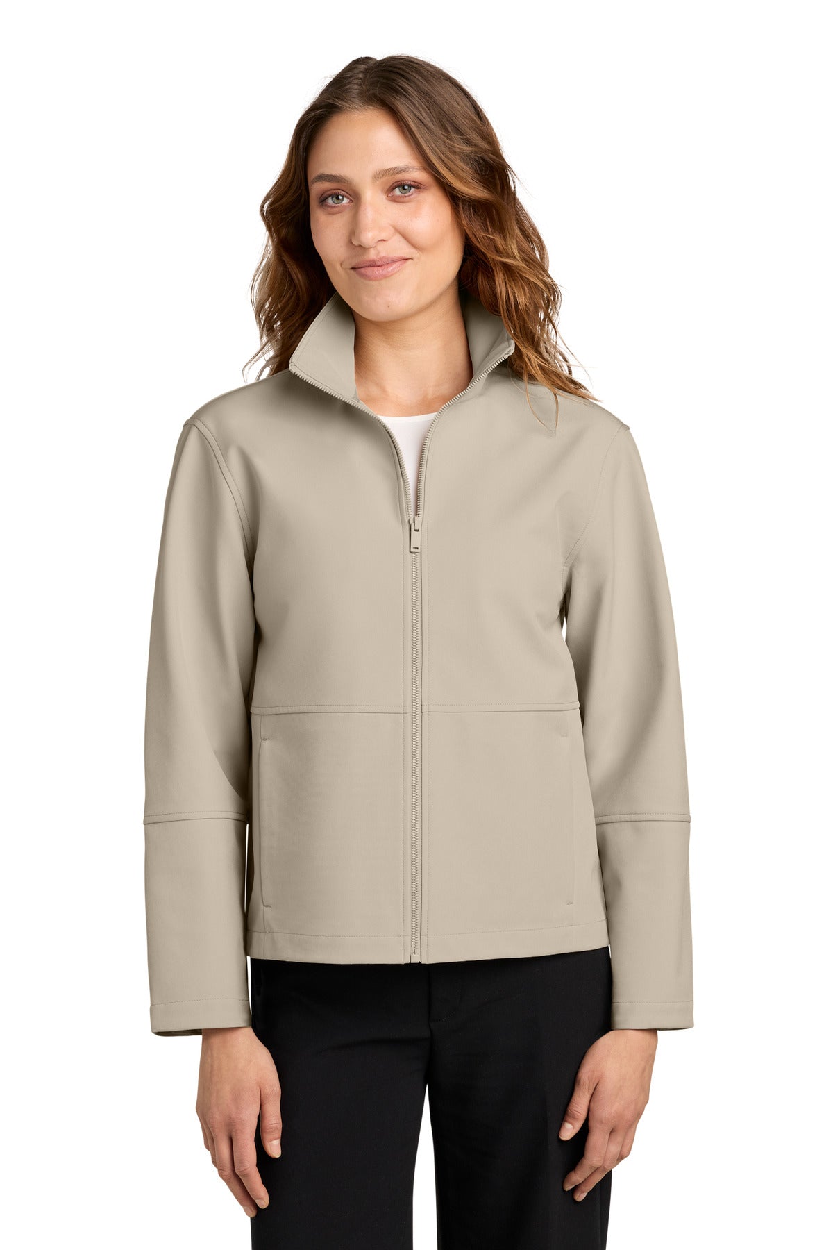 Custom Embroidery or DTF Print - Mercer+Mettle ®  Women's Comfort Soft Shell Jacket MM7105