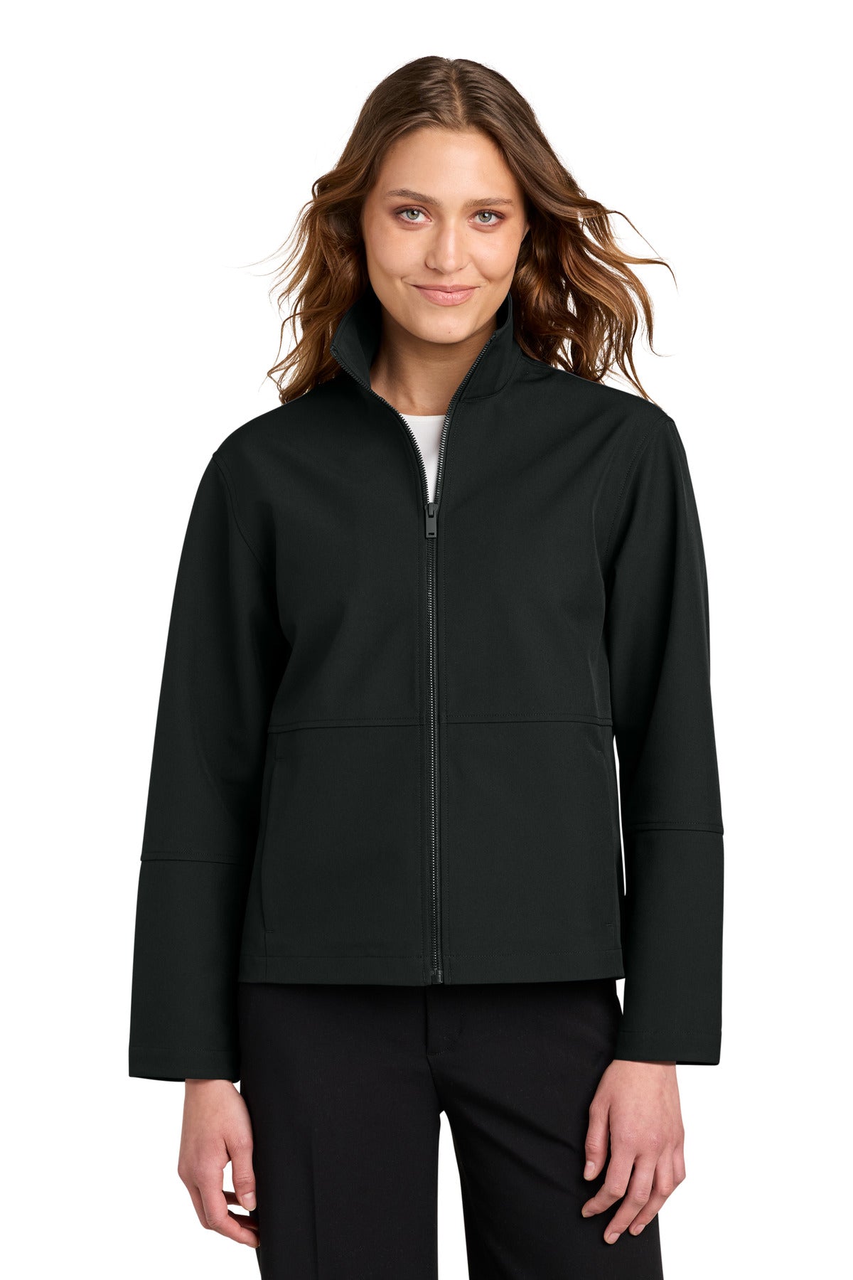 Custom Embroidery or DTF Print - Mercer+Mettle ®  Women's Comfort Soft Shell Jacket MM7105