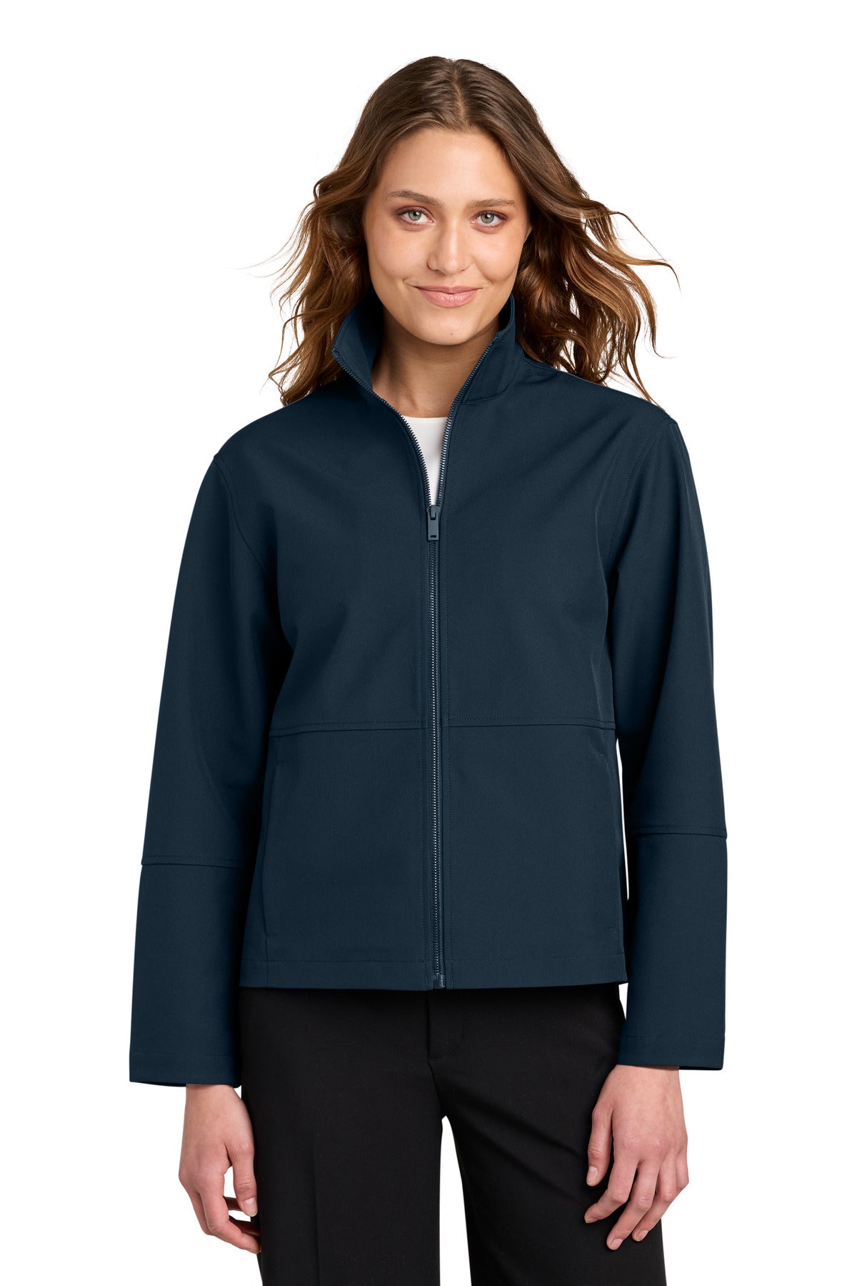 Custom Embroidery or DTF Print - Mercer+Mettle ®  Women's Comfort Soft Shell Jacket MM7105