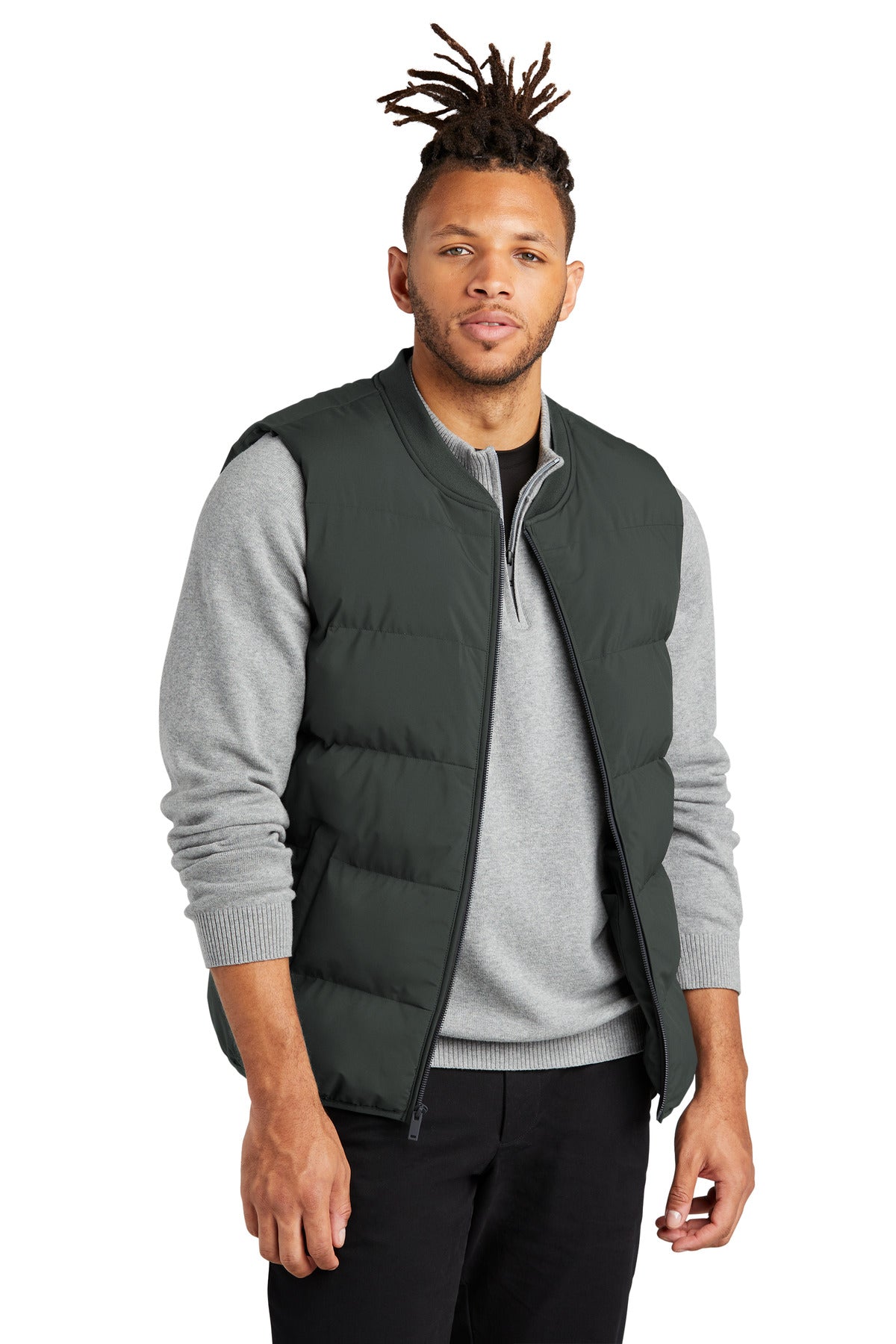 Custom Embroidery or DTF Print - Mercer+Mettle ®  Puffy Vest MM7214