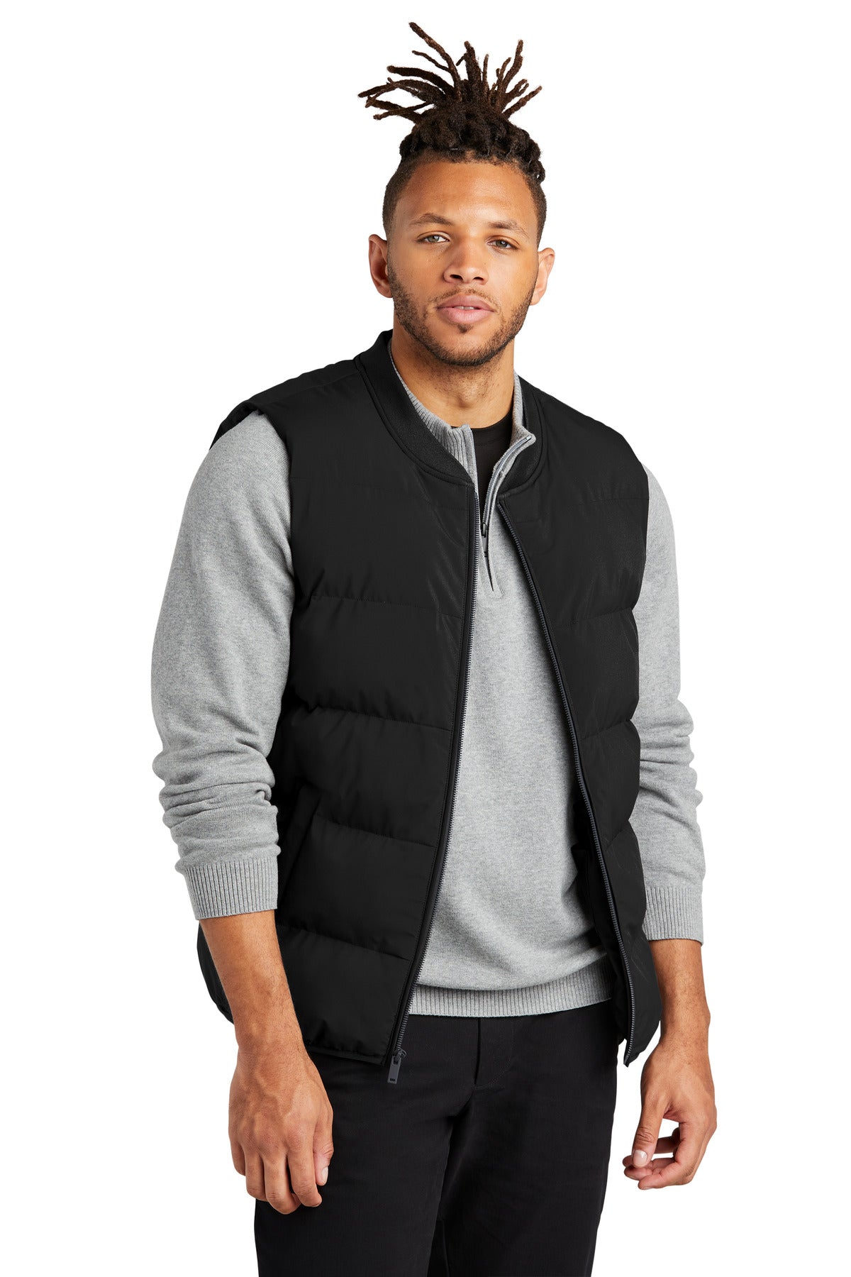 Custom Embroidery or DTF Print - Mercer+Mettle ®  Puffy Vest MM7214
