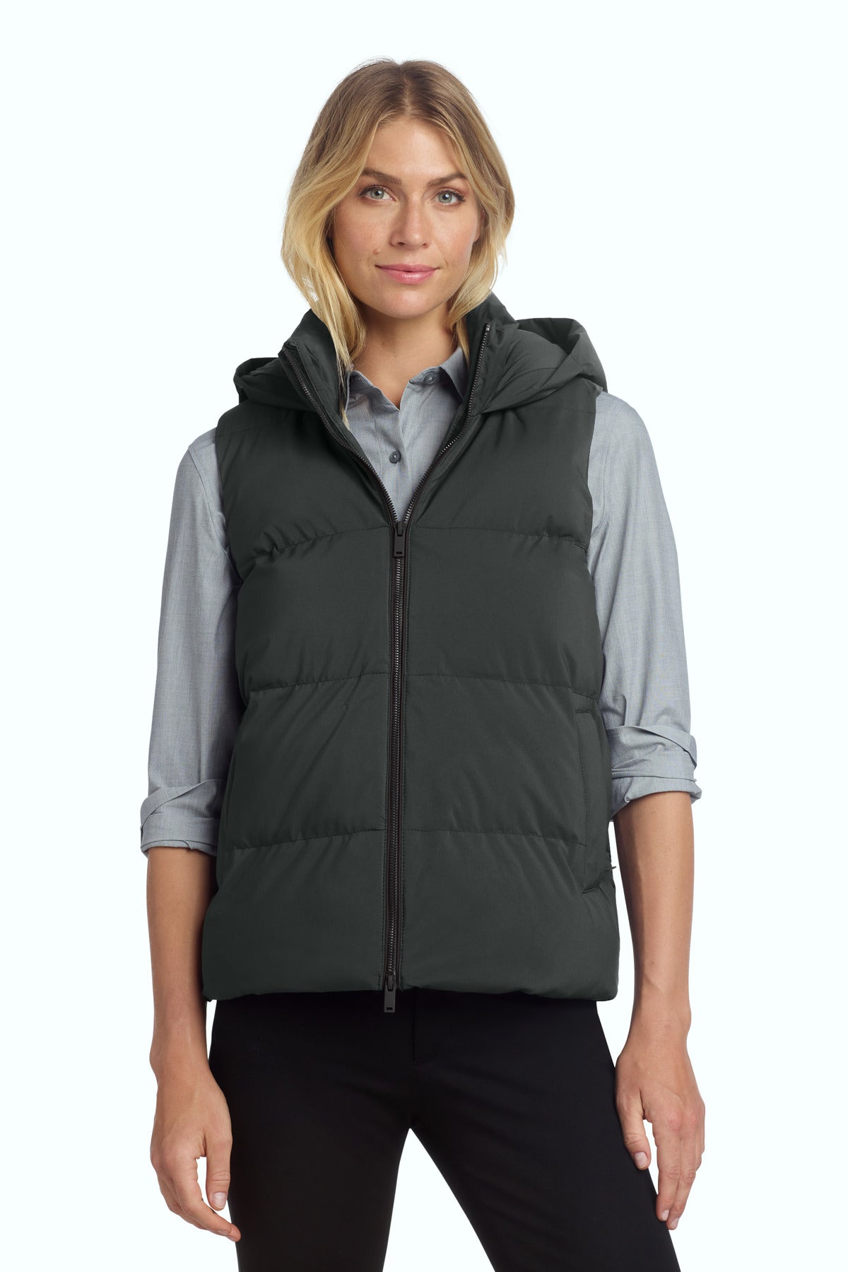 Custom Embroidery or DTF Print - Mercer+Mettle ®  Women's Puffy Vest MM7217