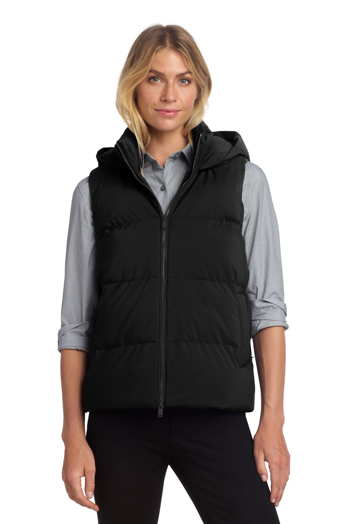 Custom Embroidery or DTF Print - Mercer+Mettle ®  Women's Puffy Vest MM7217
