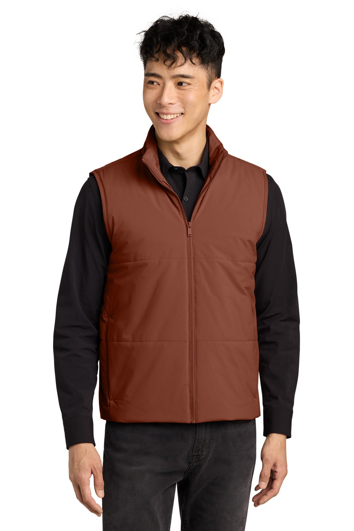 Custom Embroidery or DTF Print - Mercer+Mettle ®  Brookline Quilted Vest MM7222