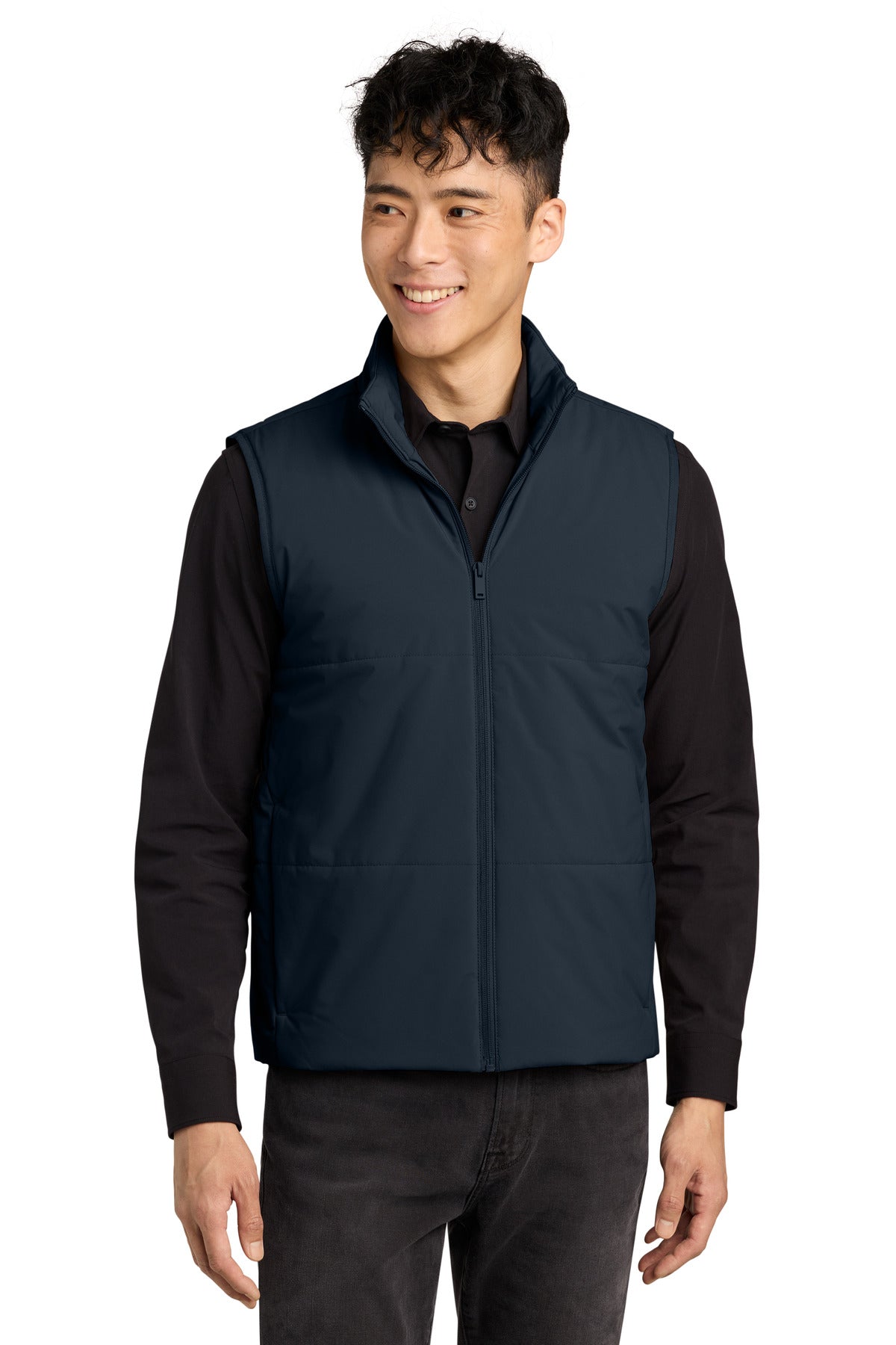 Custom Embroidery or DTF Print - Mercer+Mettle ®  Brookline Quilted Vest MM7222