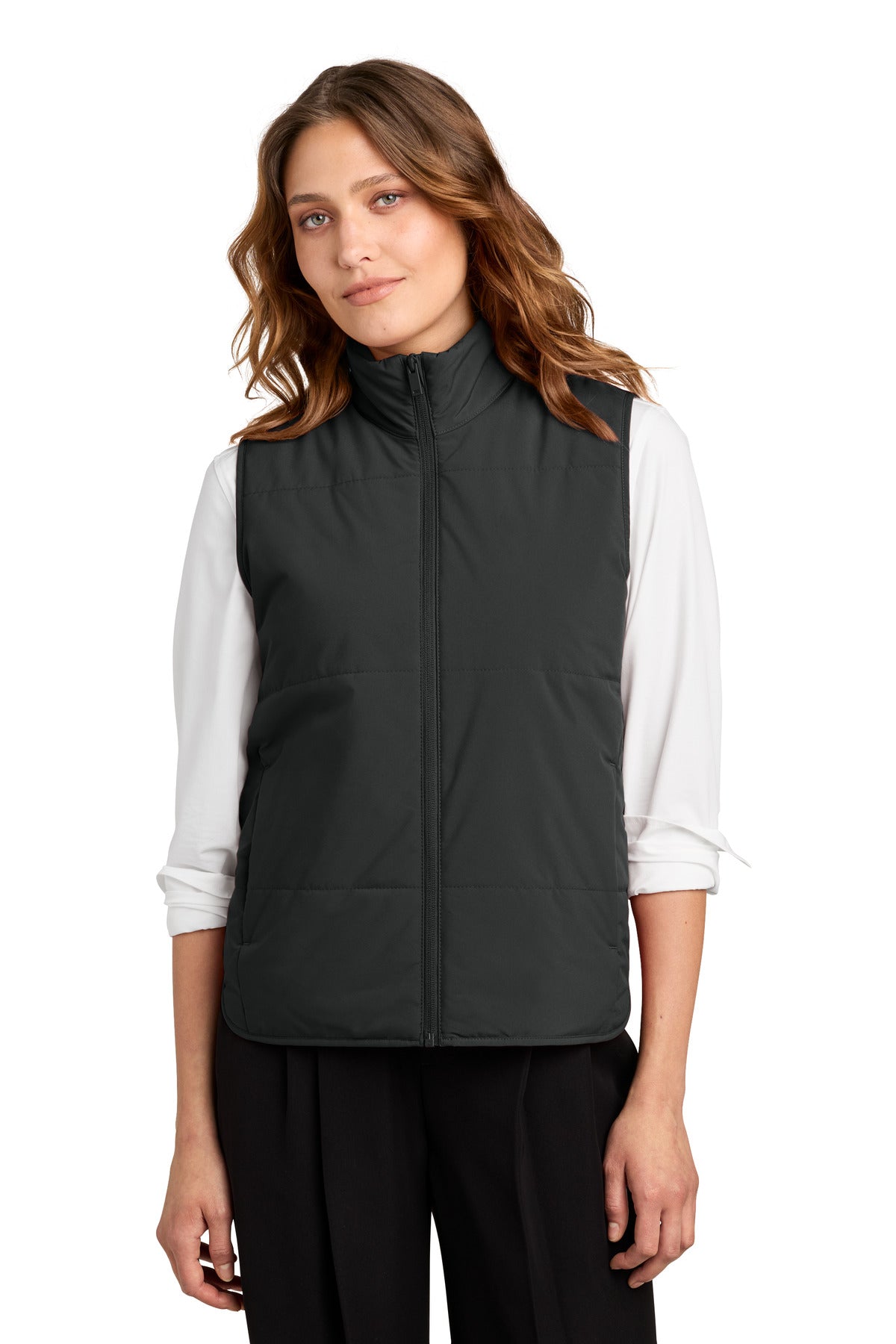 Custom Embroidery or DTF Print - Mercer+Mettle ®  Women's Brookline Quilted Vest MM7223