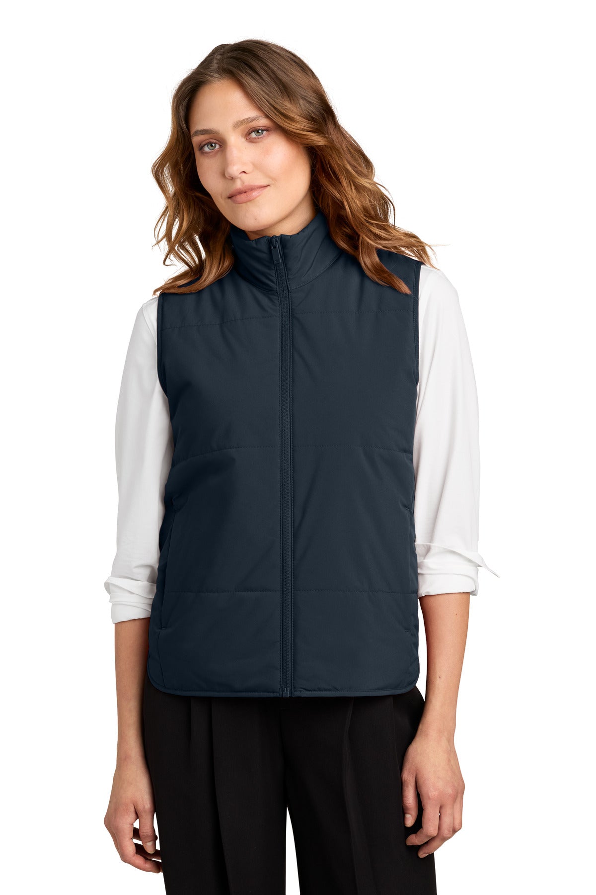 Custom Embroidery or DTF Print - Mercer+Mettle ®  Women's Brookline Quilted Vest MM7223