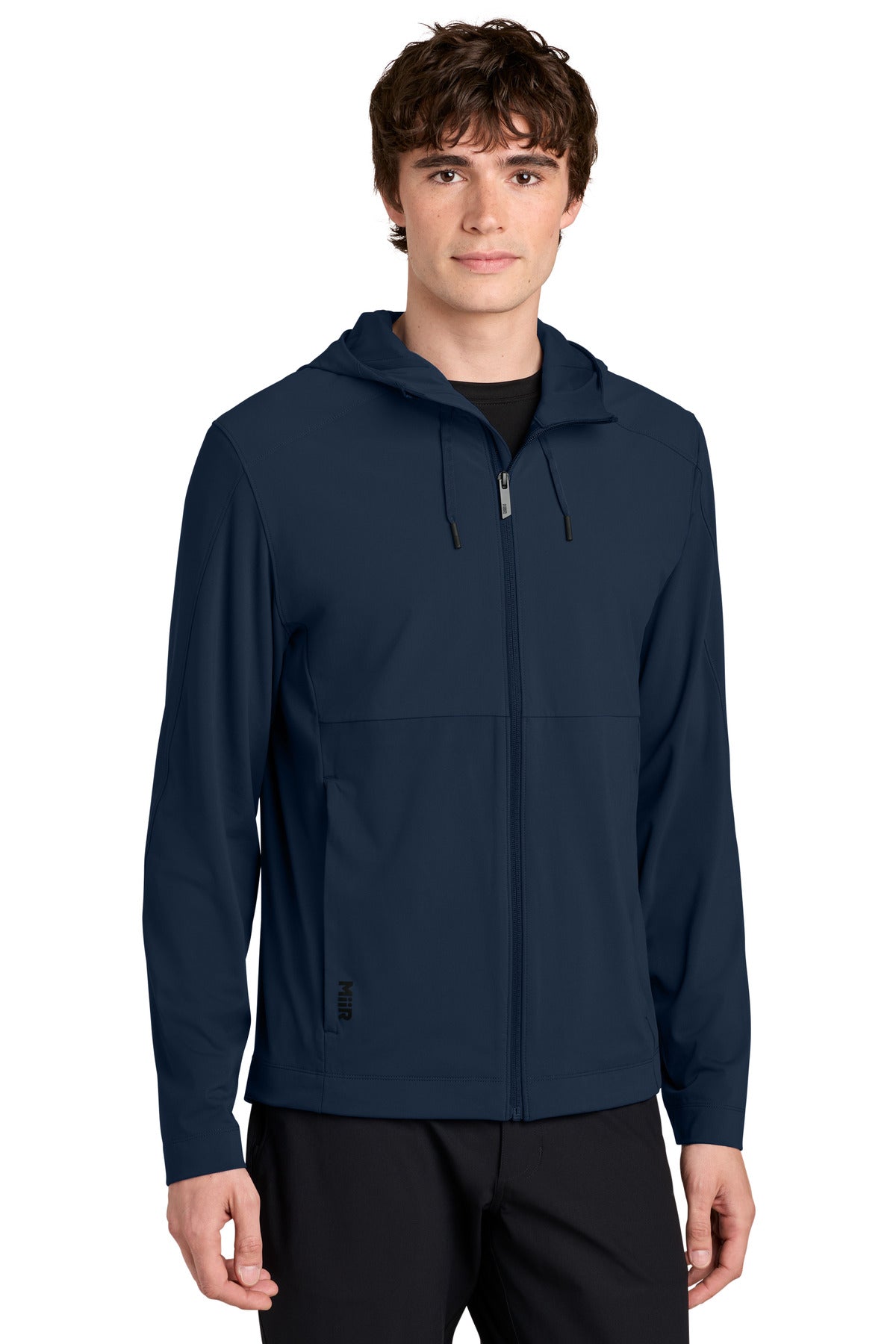 Custom Embroidered or DTF Printed - MiiR ®  Kivu Hybrid Full-Zip Hooded Jacket MRA230
