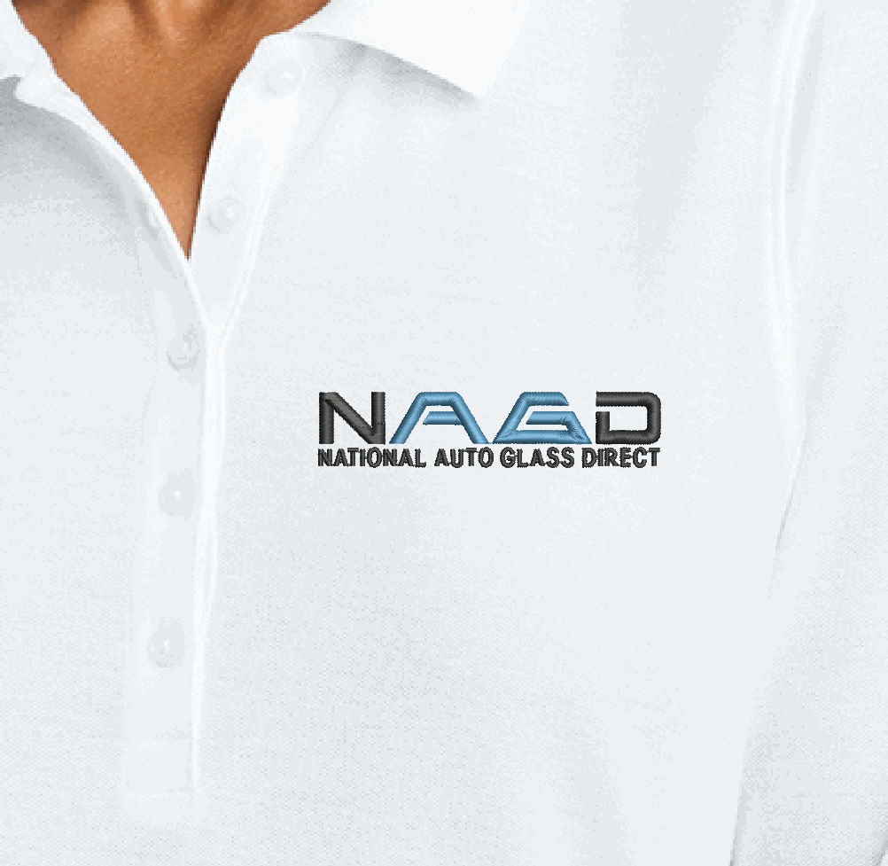 National Auto Glass Direct NAGD - Port Authority ®  Women's Wearever Signature Pique Long Sleeve Polo LK200LS