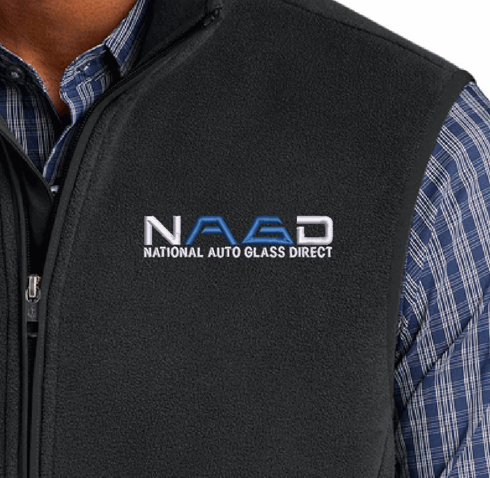 National Auto Glass Direct - Brooks Brothers Fleece Vest BB18614