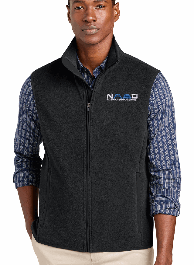 National Auto Glass Direct - Brooks Brothers Fleece Vest BB18614