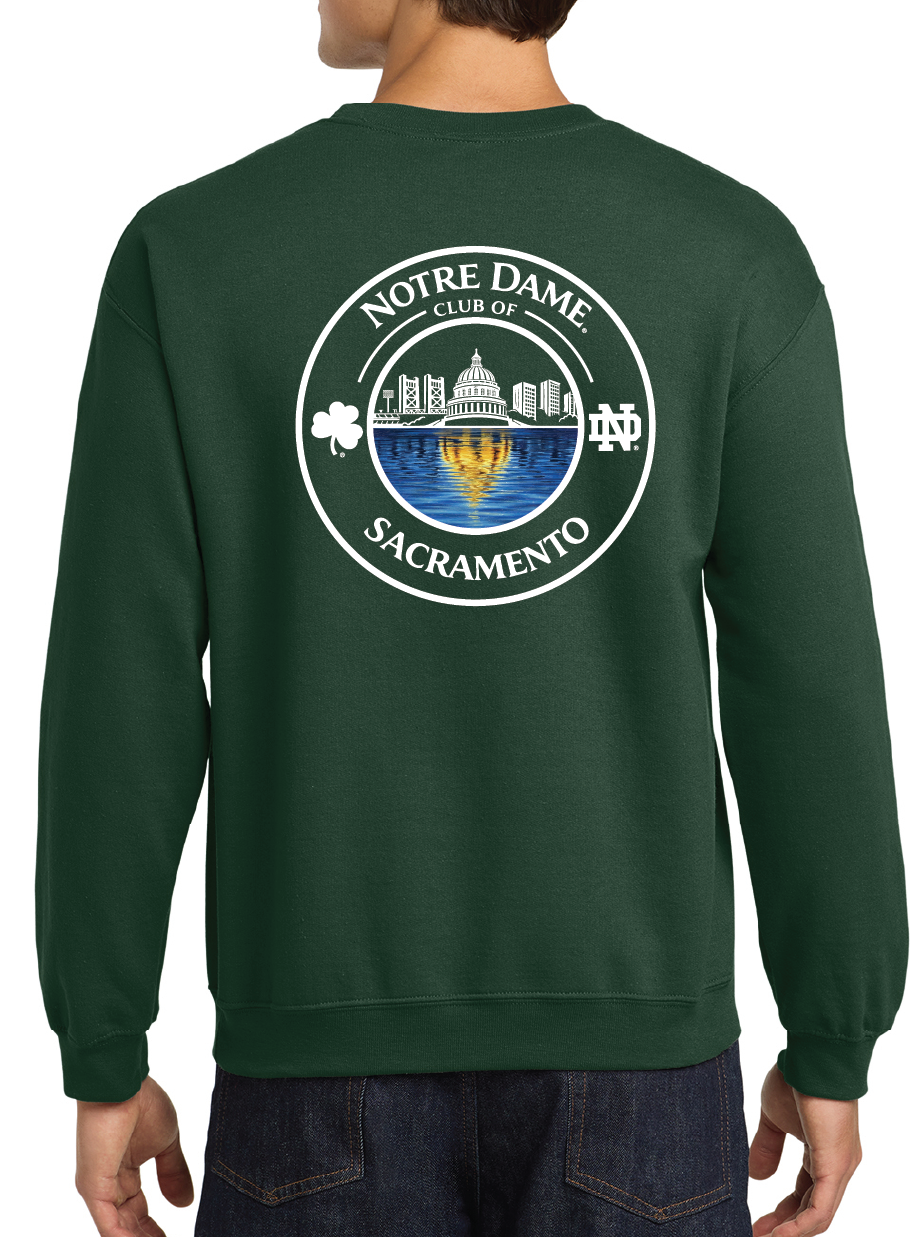 ND Club of Sacramento - Gildan® Heavy Blend™ Crewneck Sweatshirt