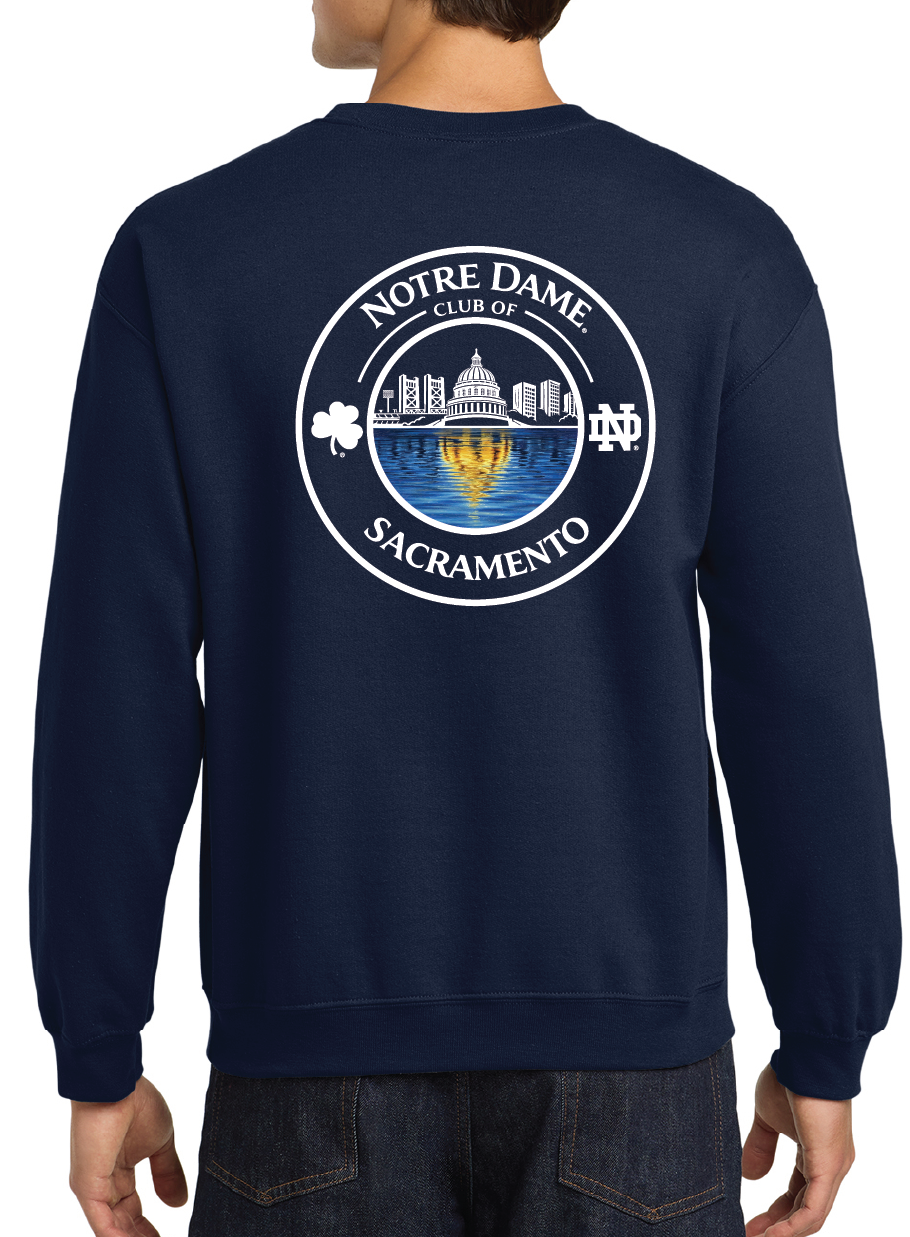 ND Club of Sacramento - Gildan® Heavy Blend™ Crewneck Sweatshirt