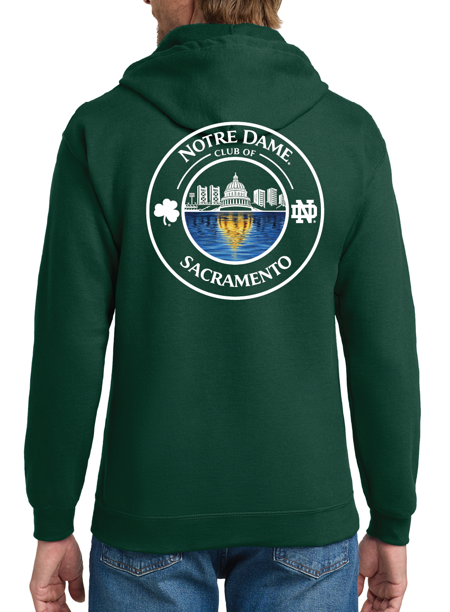 ND Club of Sacramento - Gildan ®  - Heavy Blend™ Full-Zip Hooded Sweatshirt. 18600