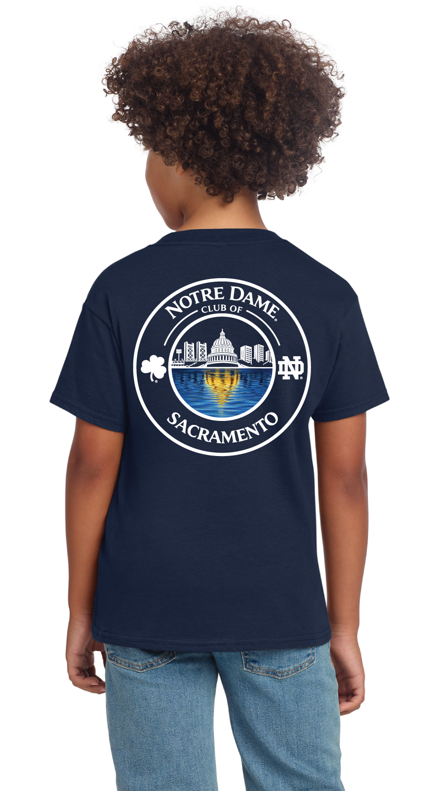 ND Club of Sacramento - Gildan Youth Softstyle® T-Shirt