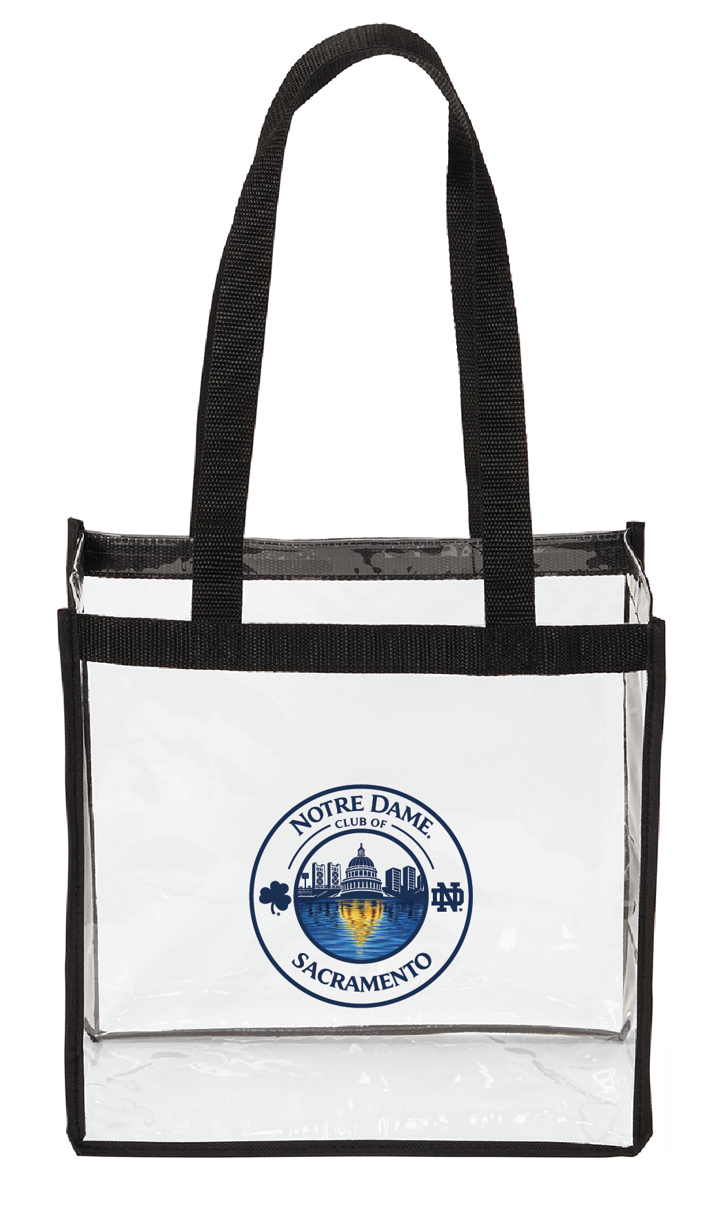 ND Club of Sacramento - Port Authority  ®  Clear Stadium Tote BG430