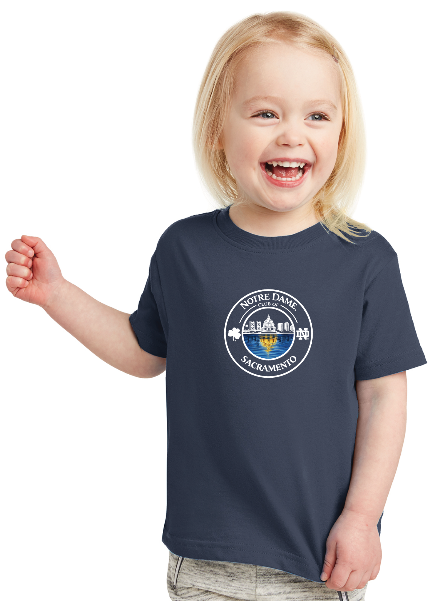 ND Club of Sacramento - Rabbit Skins™ Toddler Fine Jersey Tee